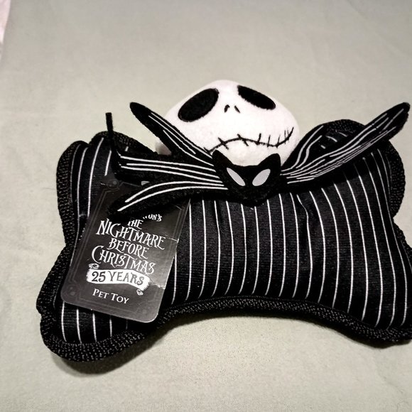 NEW Disney Tim Burton's The Nightmare Before Christmas 25 Years Pet Toys - Picture 10 of 11